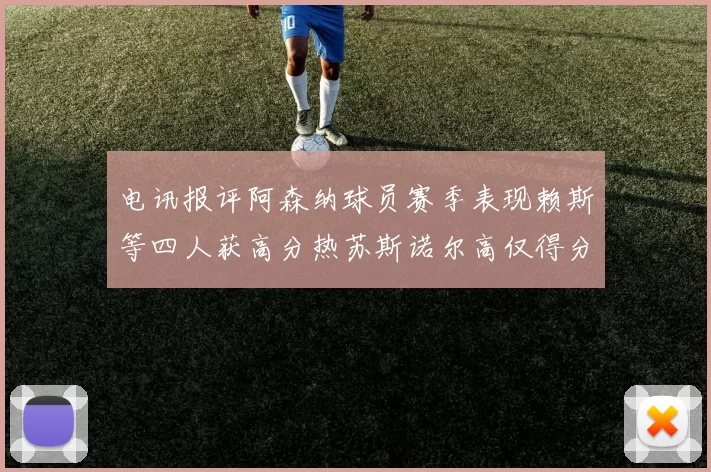 电讯报评阿森纳球员赛季表现赖斯等四人获高分热苏斯诺尔高仅得分